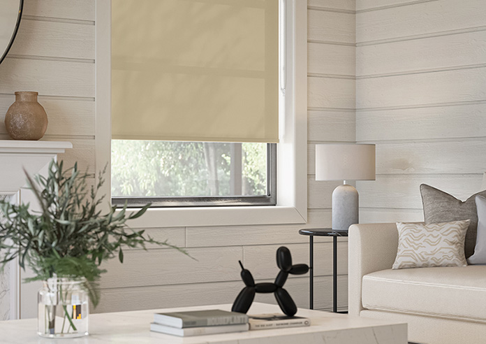Trapani, Stone - Twist&Fit Roller Blind - Image 5